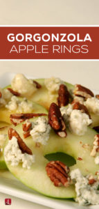 Nutty Gorgonzola Rings