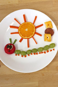 Hungy Caterpillar kids lunch