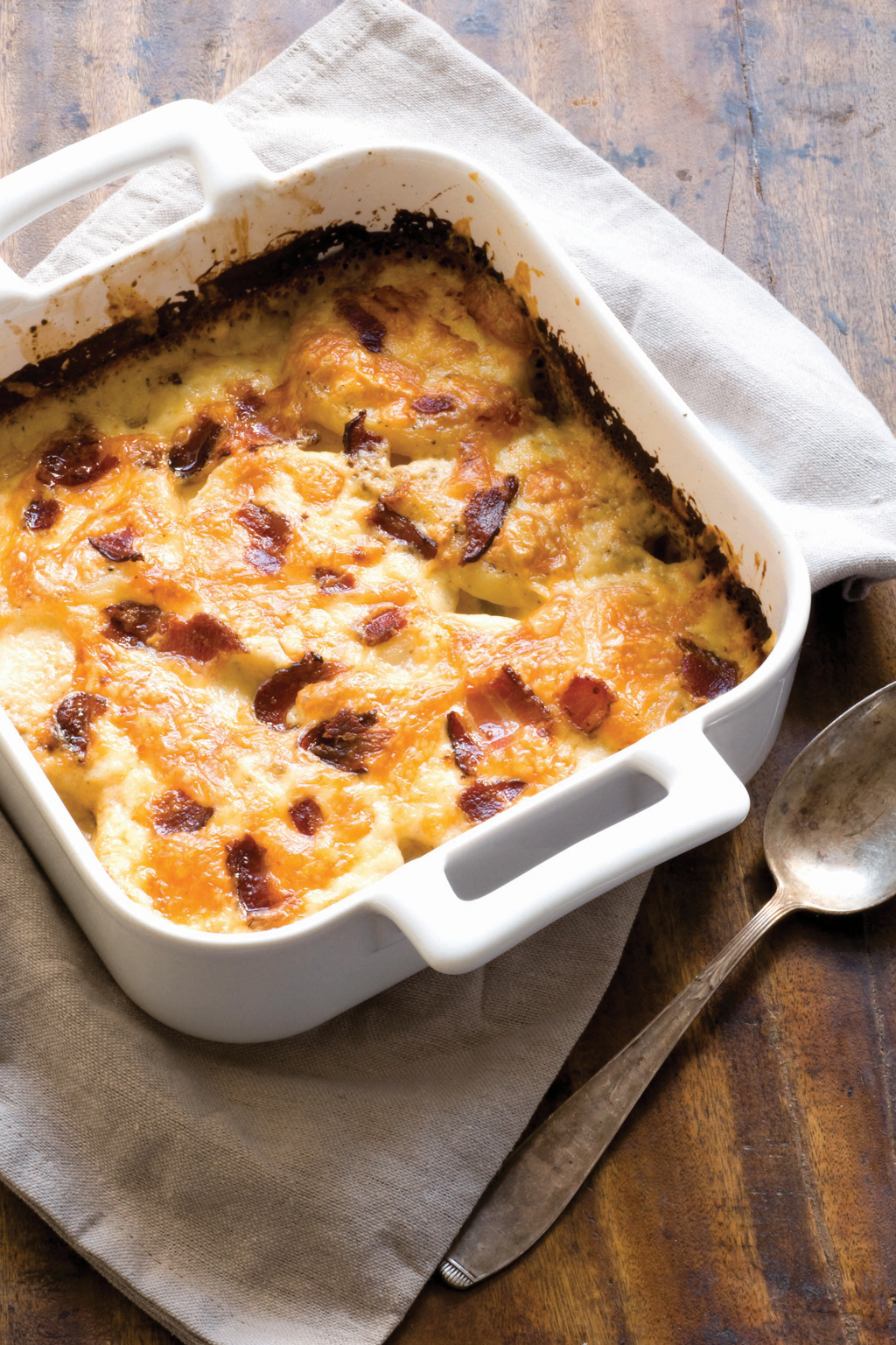 Chipotle cheddar scalloped potatoes