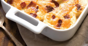 Chipotle cheddar scalloped potatoes