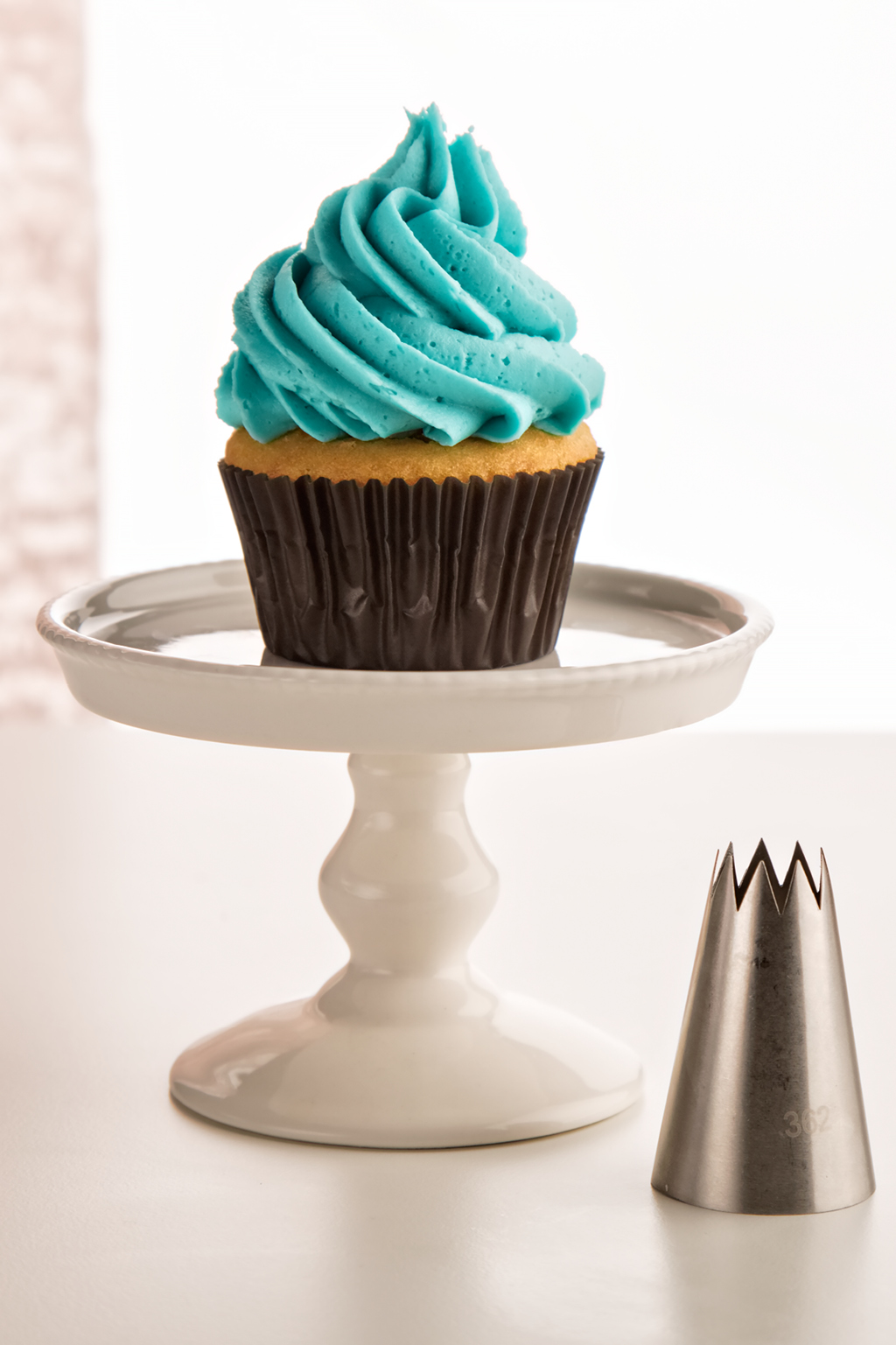 Cupcake Frosting Open Star