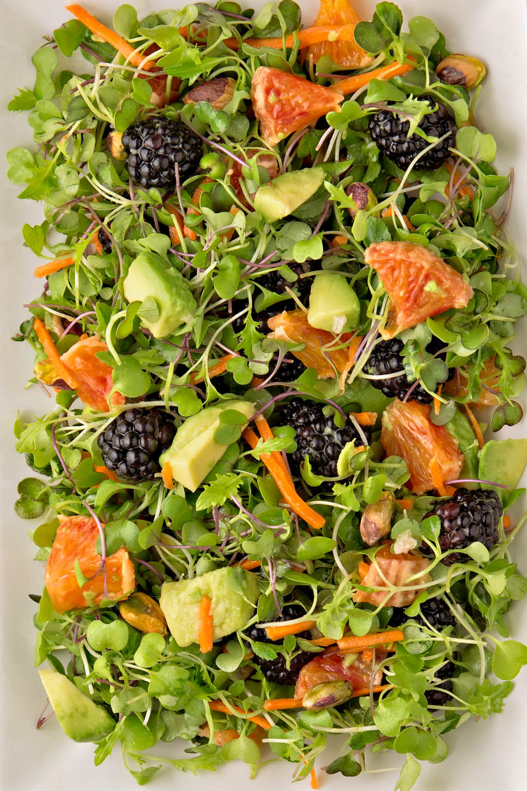 Microgreens Summer Salad