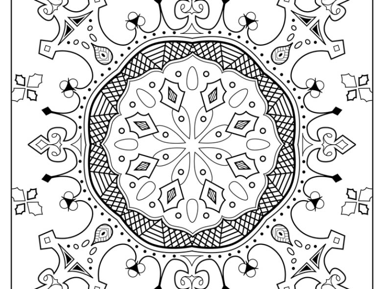 kaleidescope-pattern-coloring-page