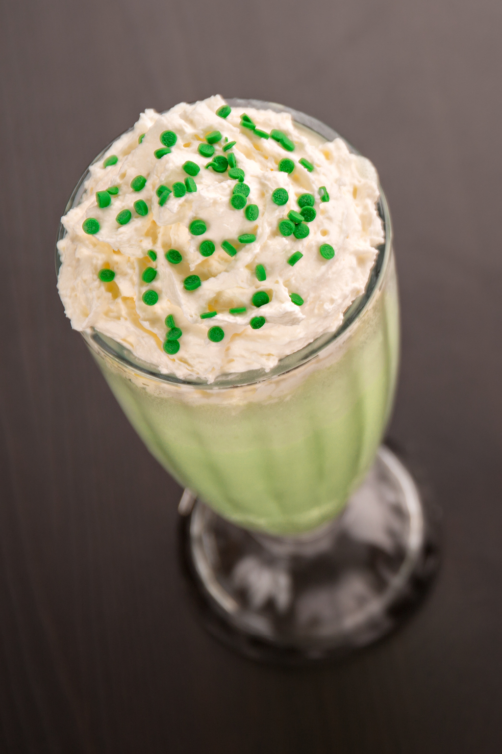 Minty-Green Milkshake