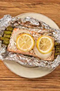 Lemon Salmon Foil Packet