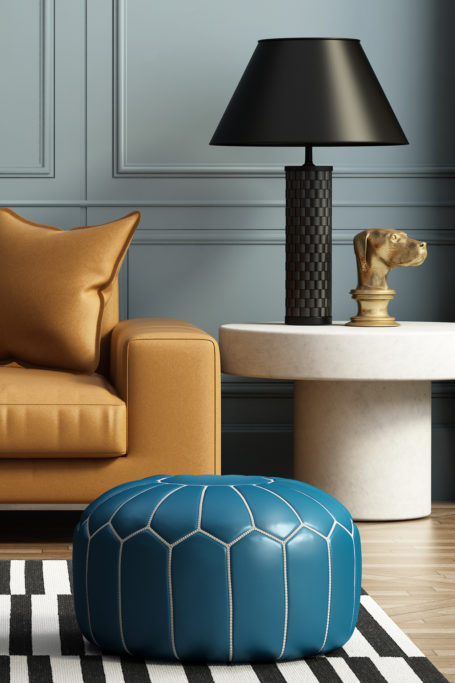 Contemporary elegant luxury living room