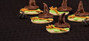 Melted witch decorative sugar cookies