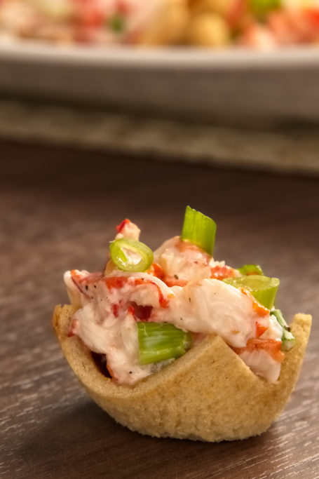Bite Sized Lobster Roll Appetizer