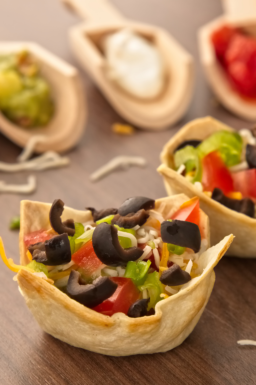 Mexican Seven Layer Dip Cup Appetizer