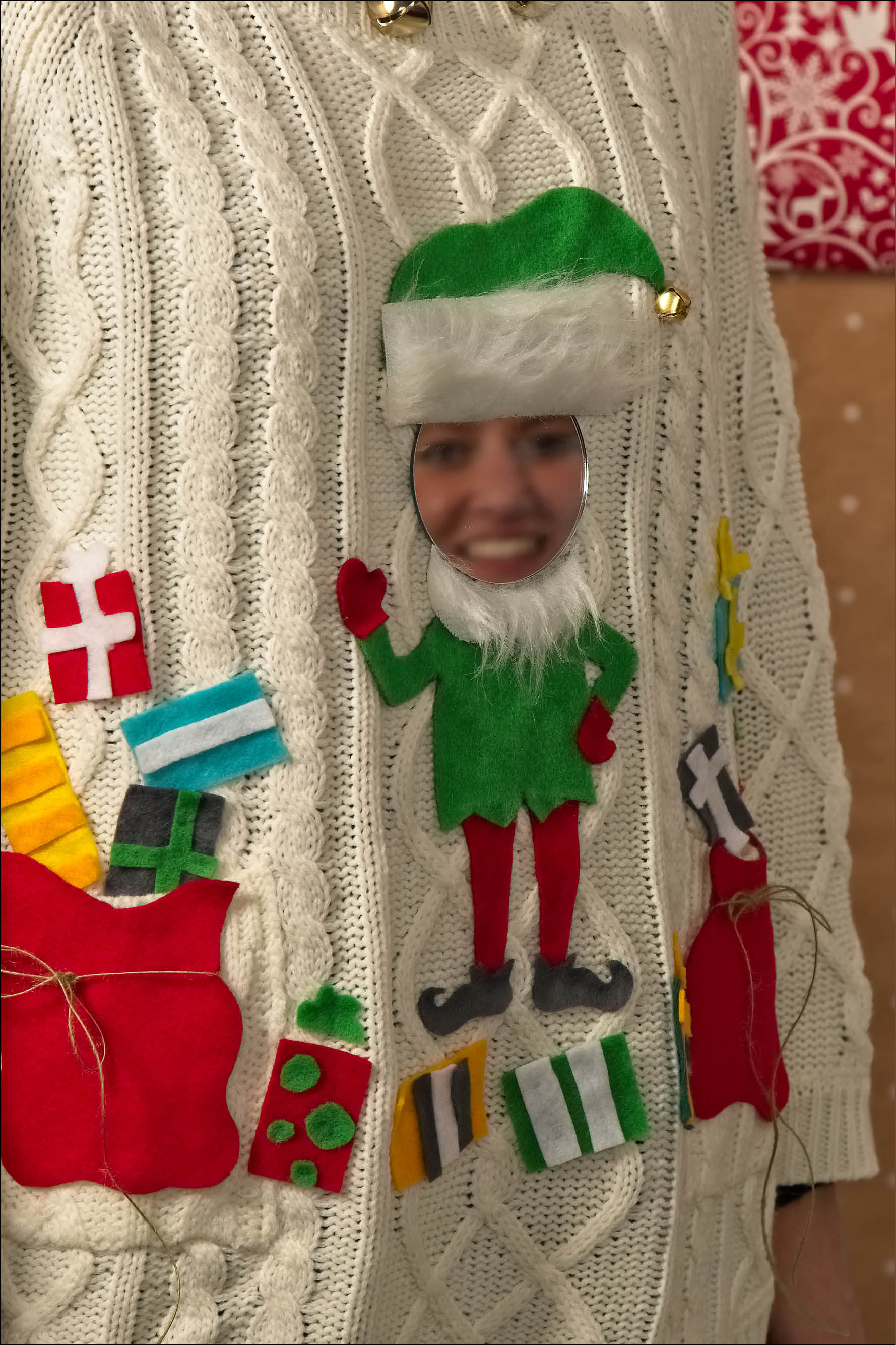 Elf in the Mirror Sweater
