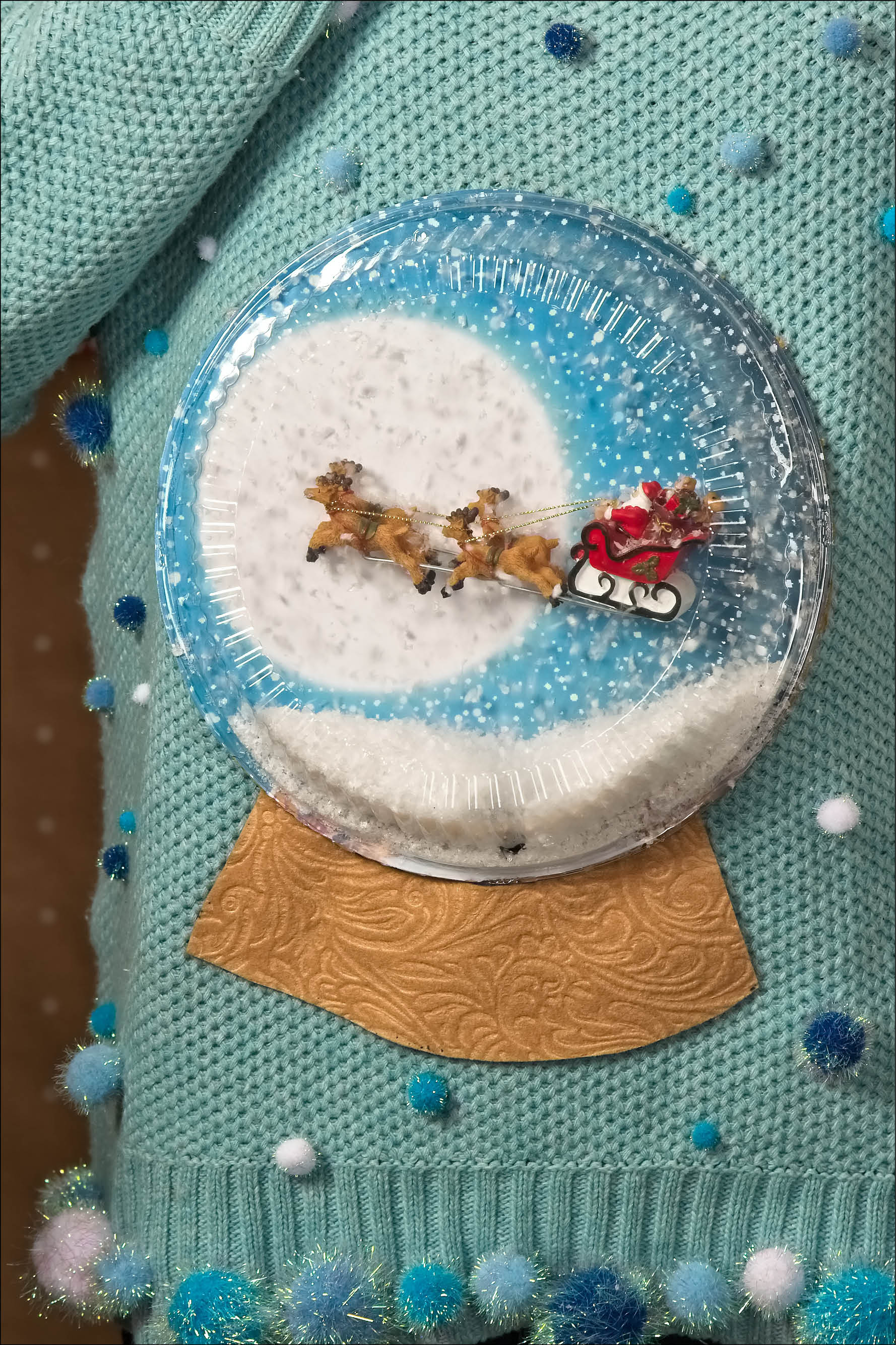 Snow Globe Christmas Sweater