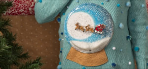 Snow Globe Christmas Sweater