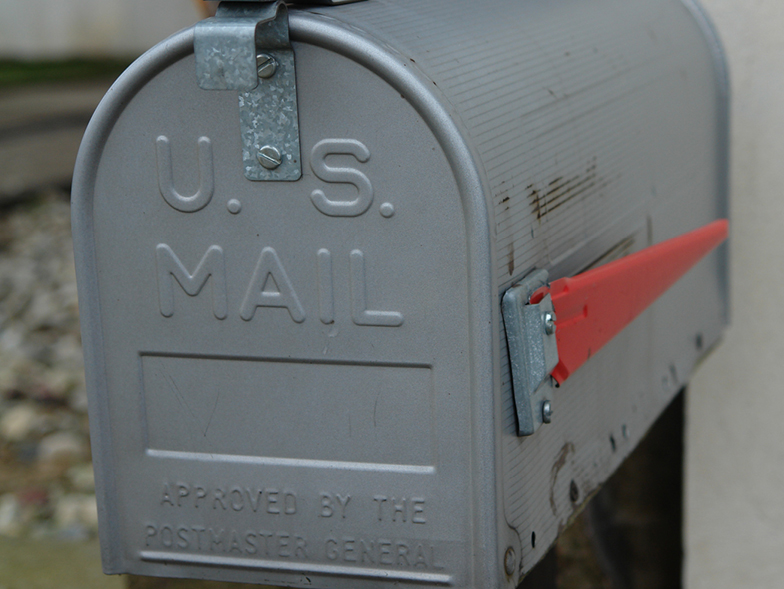Metal mailbox