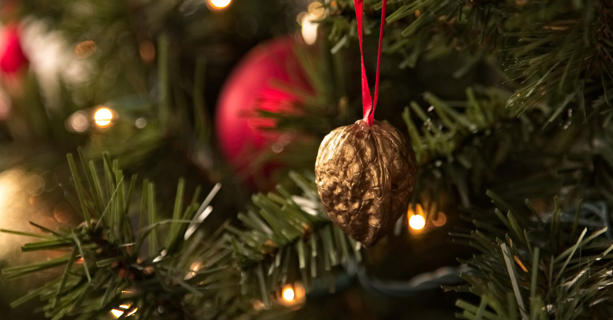 Golden GoodLuck Walnut Ornament American Lifestyle Magazine