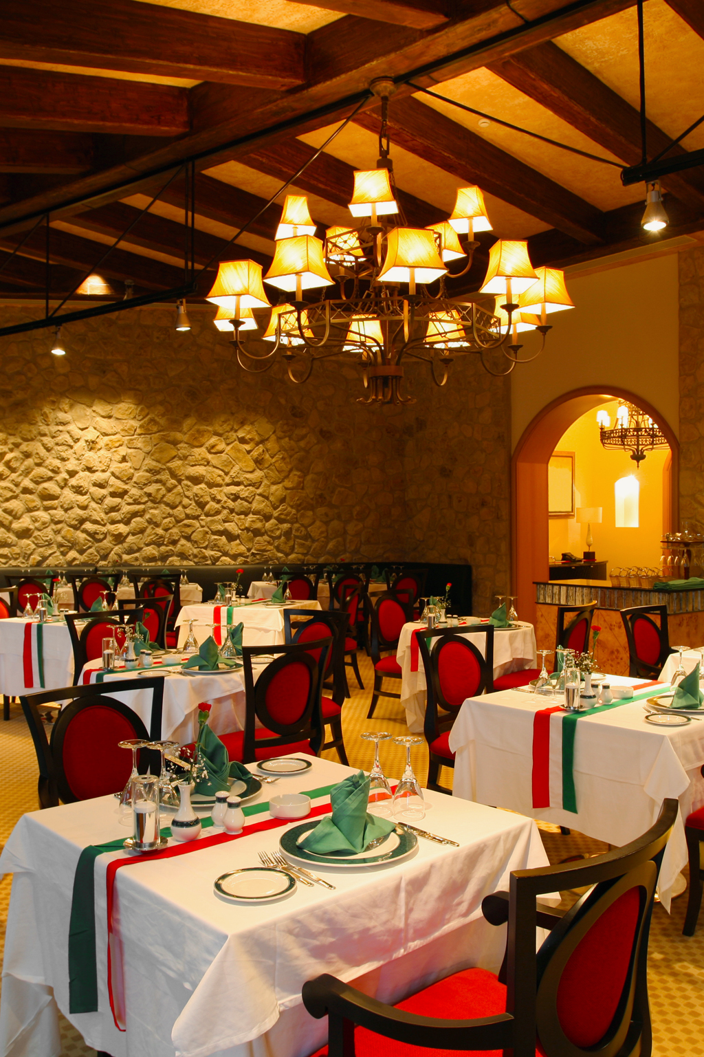 Luxury hotel Italian restaurant