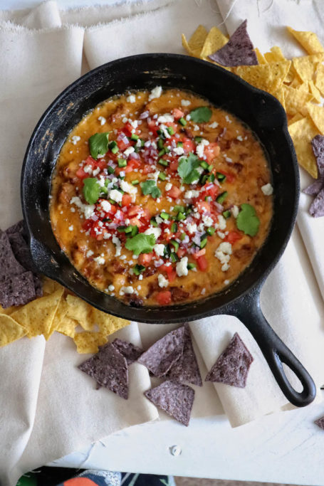 chorizo-queso-fundido