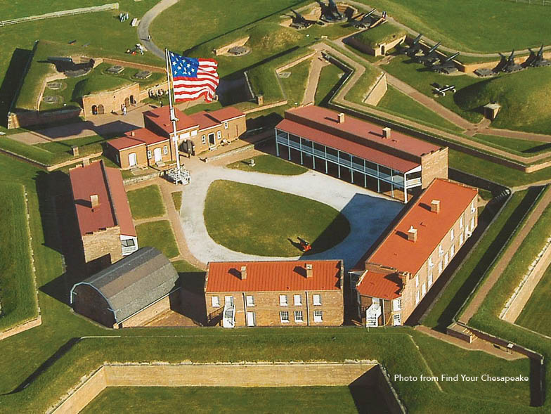 fort mchenry outside view