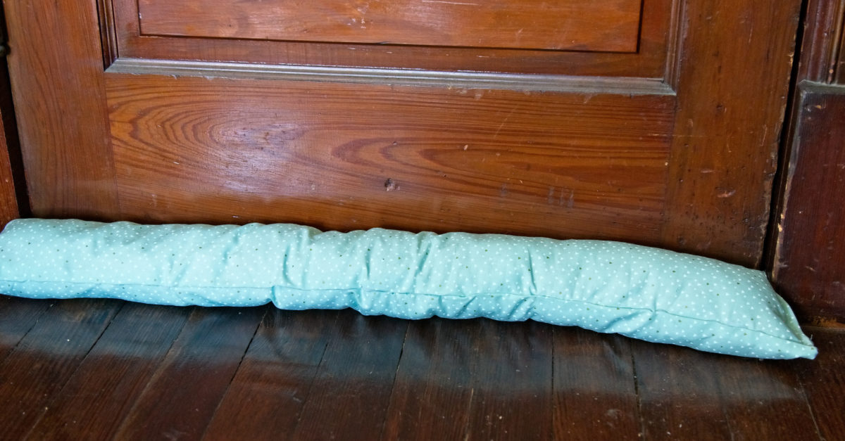 Homemade Decorative Draft Stopper American Lifestyle Magazine