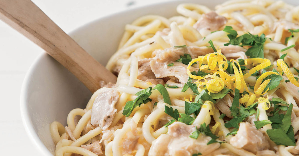 LemonGarlic Chicken Pasta American Lifestyle Magazine
