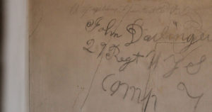 blenheim wall writing
