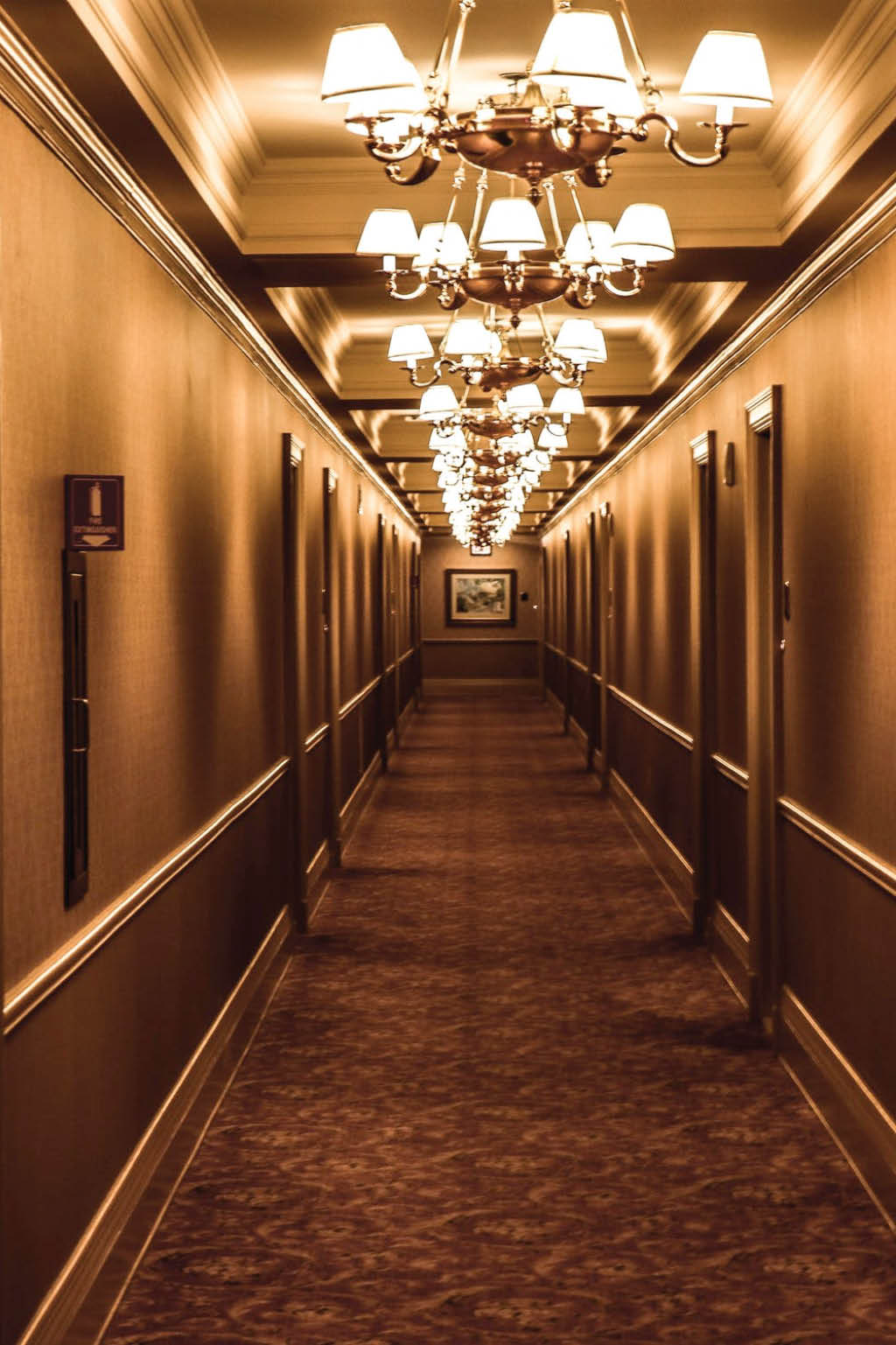 haunted hotel hallway