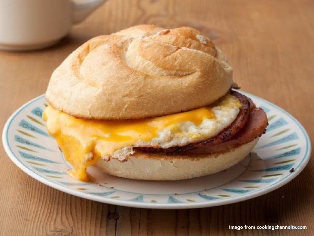 Pork roll egg and cheese