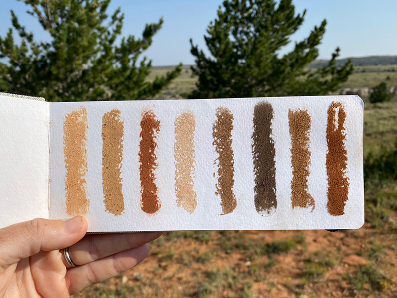 Art of Soil Watercolor Swatches
