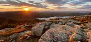 Cadillac Mountain in Acadia National Park