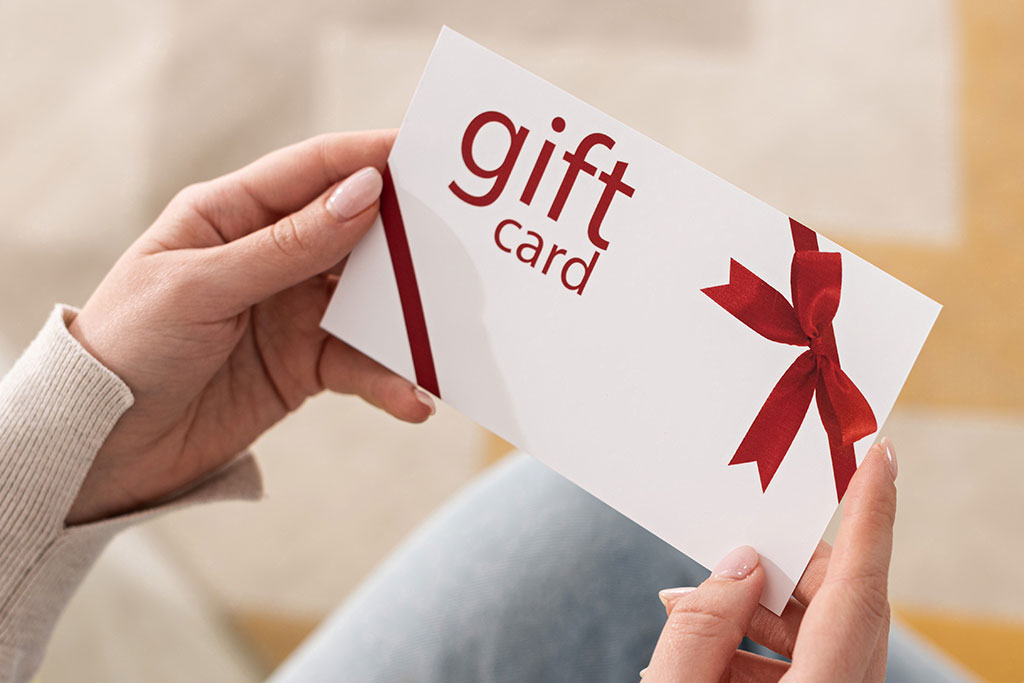 Gift certificate