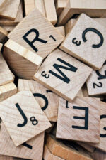 Scrabble letters