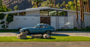 Midcentury-modern house in Palm Springs