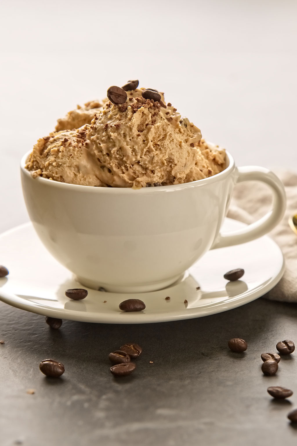 Crunchy Toffee Coffee Ice Cream