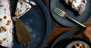 Chocolate-Hazelnut Sticky Cake